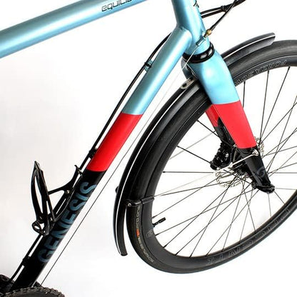 Widget Components, Mudguards, Eco, Gloss Black, 700c x 25-30mm
