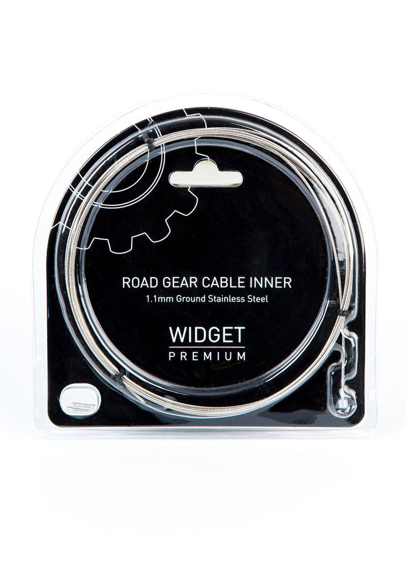 zWidget Components, Road Premium Gear Cable Inner, 1.1mm Ground Stainless Steel, Shimano/SRAM, 2.1m