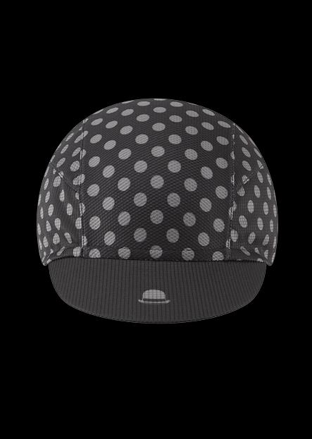 Chapeau! Lightweight Cap Polka Dot Black S/M