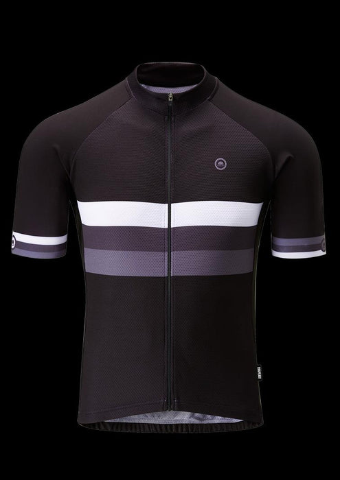 Chapeau! Mens Club Jersey Stripe Black Small