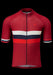 Chapeau! Mens Club Jersey Stripe Devon Red Small