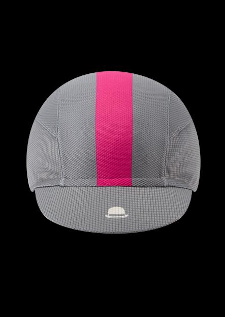 Chapeau! Lightweight Cap Central Stripe Flint Grey S/M