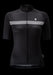 Chapeau! Ladies Madeleine Polka Stripe Jersey Rich Black Medium