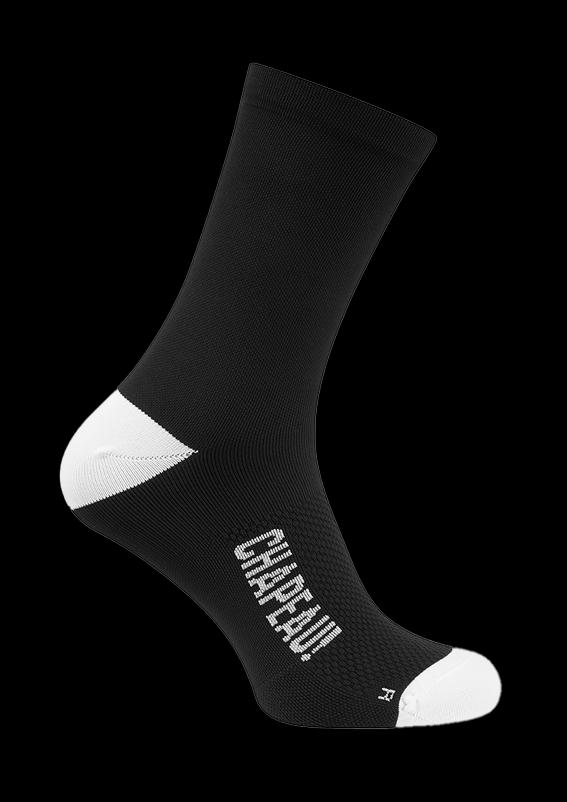 Chapeau! Lightweight Performance Socks, The Marque II, Tall 16cm, Black, 36-39