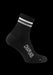 Chapeau! Merino Socks, Hoop Stripe, Short 10cm, Black, 44-47