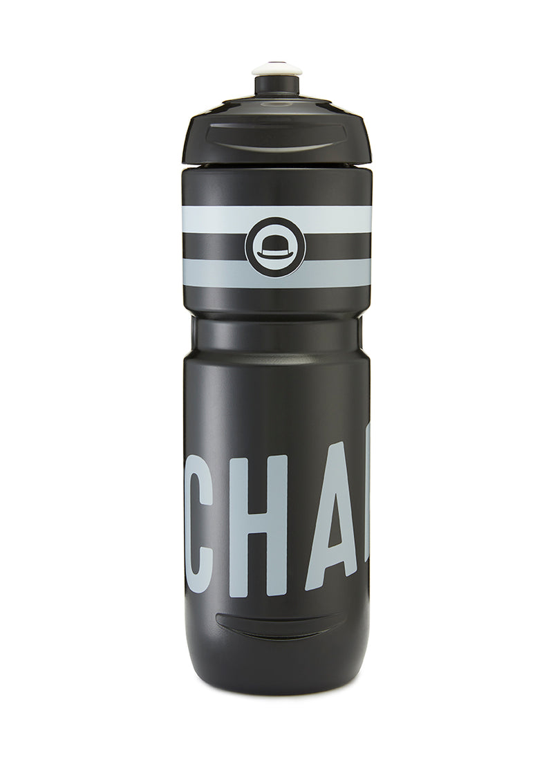 Chapeau! Club Biodegradable Water Bottle Roundel, Black, 800ml