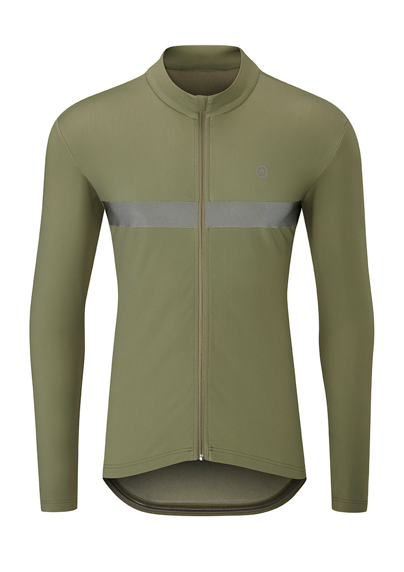 Chapeau! Mens Club Thermal Jersey Khaki Green XXL