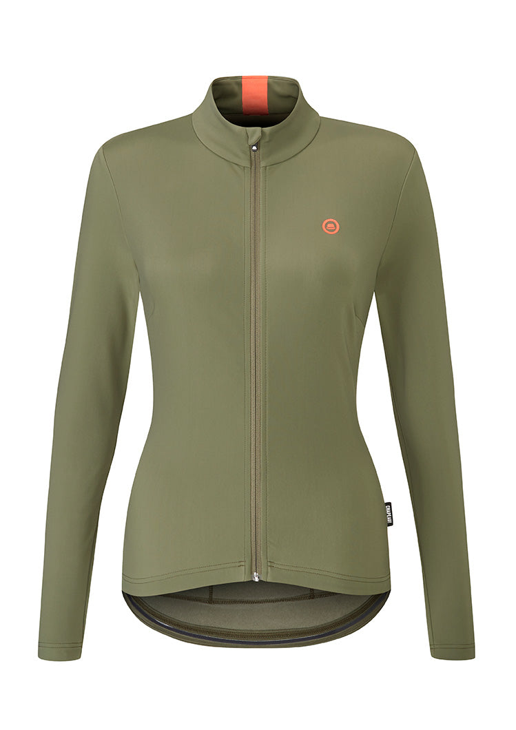 Chapeau! Ladies Club Thermal Jersey Khaki Green Small