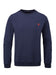 Chapeau!, Mens Roundel Printed Sweatshirt, Deep Ocean, XL