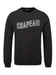 Chapeau!, Mens Wordmark Embroidered Sweatshirt , Black, Medium