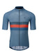 Chapeau! Mens Club Jersey Stripe Steel Blue XXL