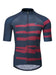 Chapeau! Mens Club Jersey Pattern Midnight/Wine Small