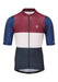 Chapeau! Mens Club Jersey PRO Colour Block Midnight/Wine Large