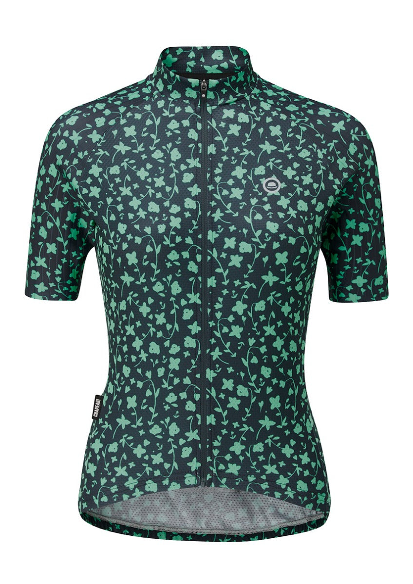 Chapeau! Ladies Rosa SS Jersey Pattern Spearmint XL