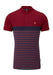 Chapeau! Mens Café Jersey Cotton Pique Brick Red Medium