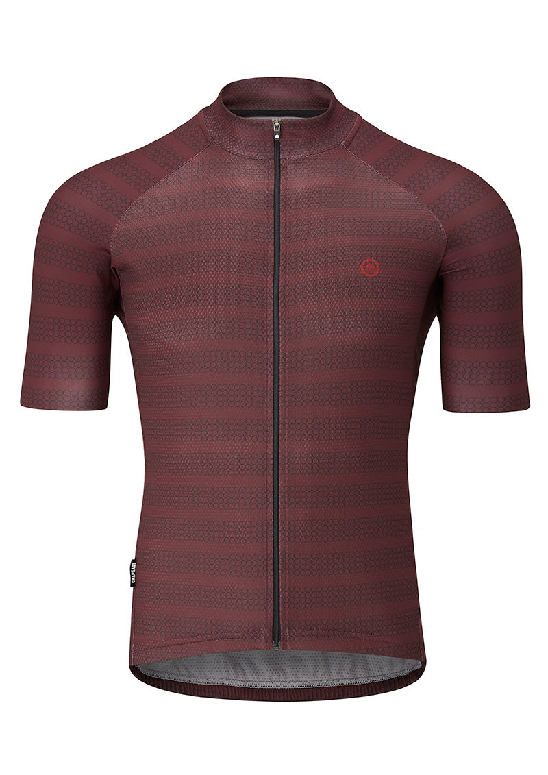 Chapeau! Mens Club Jersey Logo Burgundy Medium