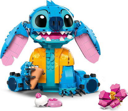 LEGO ǀ Disney Stitch, Bau- und Spielset für Kinder, Figur mit Eiswaffel, Spielzeug, kreatives Set zum Bauen, Mädchen, Jungen und alle Fans der Kinoerfolgs Lilo & Stitch 43249