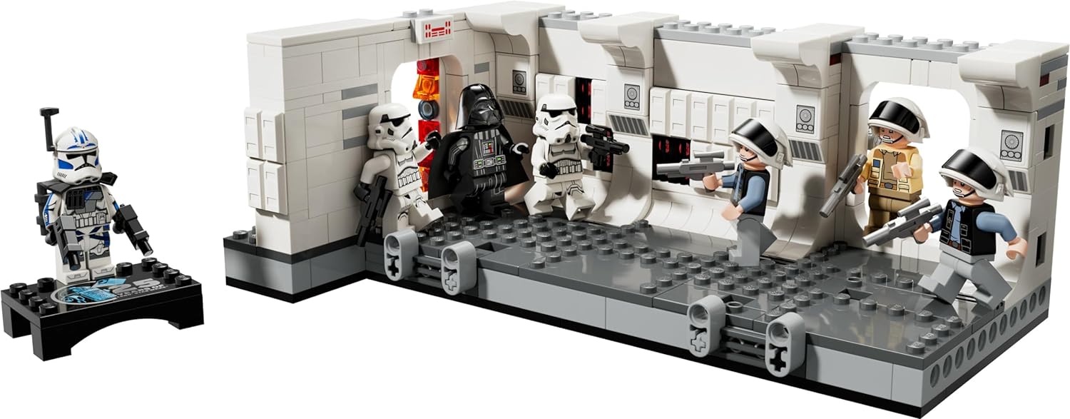 LEGO Star Wars Das Entern der Tantive IV, Bauspielzeug zum Film Eine Neue Hoffnung, Fantasy-Spielset für Kinder zum Sammeln, Geschenk-Idee für Jungen und Mädchen ab 8 Jahren sowie für Sammler 75387