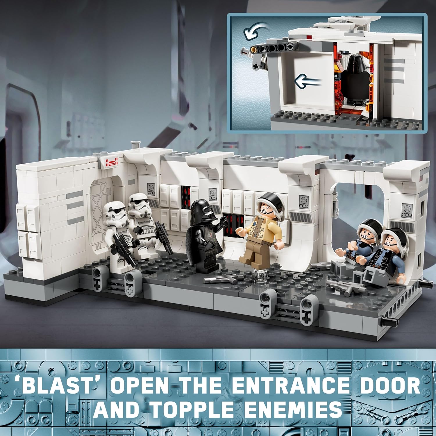 LEGO Star Wars Das Entern der Tantive IV, Bauspielzeug zum Film Eine Neue Hoffnung, Fantasy-Spielset für Kinder zum Sammeln, Geschenk-Idee für Jungen und Mädchen ab 8 Jahren sowie für Sammler 75387