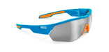 Kask P0329356 Koo Open Cube Cycling Sunglasses, Light Blue/Orange, Small