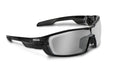 zKoo, Open, Smoke Mirror Lenses, Black, Small