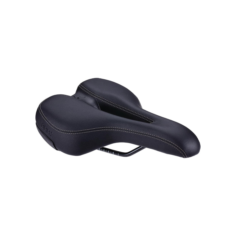 BBB Cycling SoftShape Active Bicycle Saddle I Bike Seat Unisex I Sportive Design Bike Saddle With Cut-Out I BSD-121