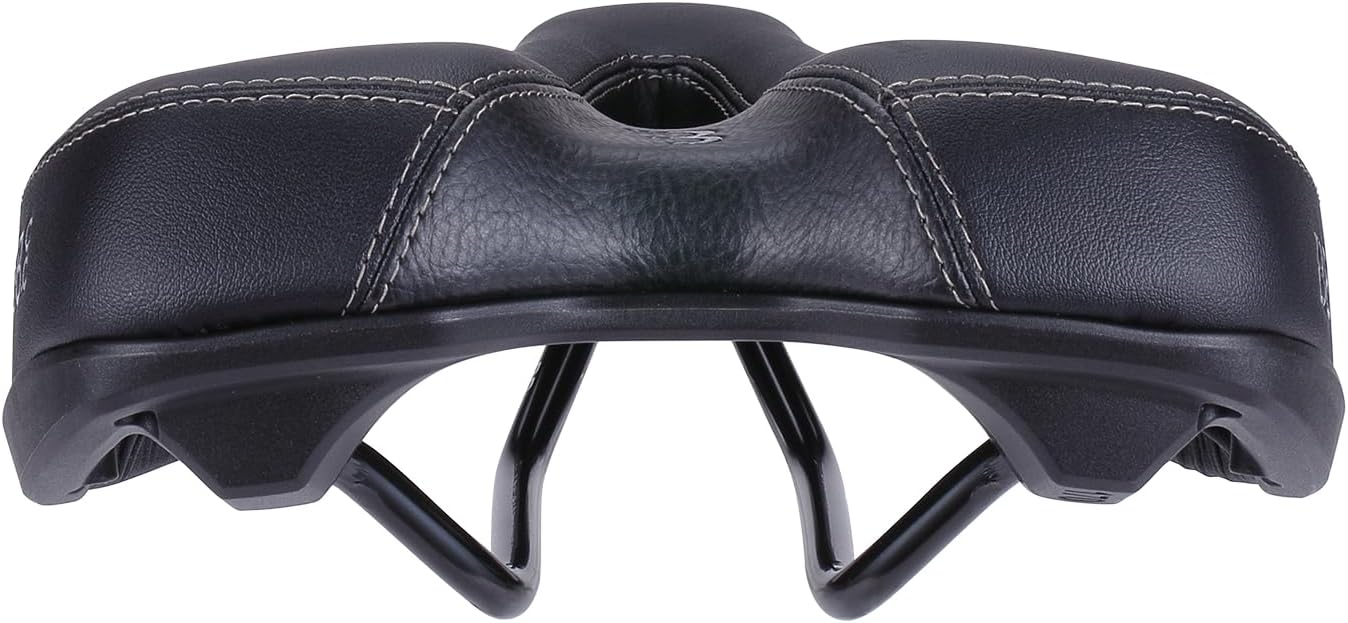 BBB Cycling SoftShape Active Bicycle Saddle I Bike Seat Unisex I Sportive Design Bike Saddle With Cut-Out I BSD-121