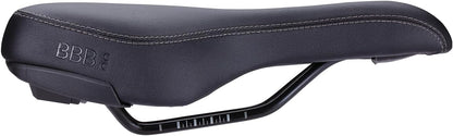 BBB Cycling SoftShape Active Bicycle Saddle I Bike Seat Unisex I Sportive Design Bike Saddle With Cut-Out I BSD-121