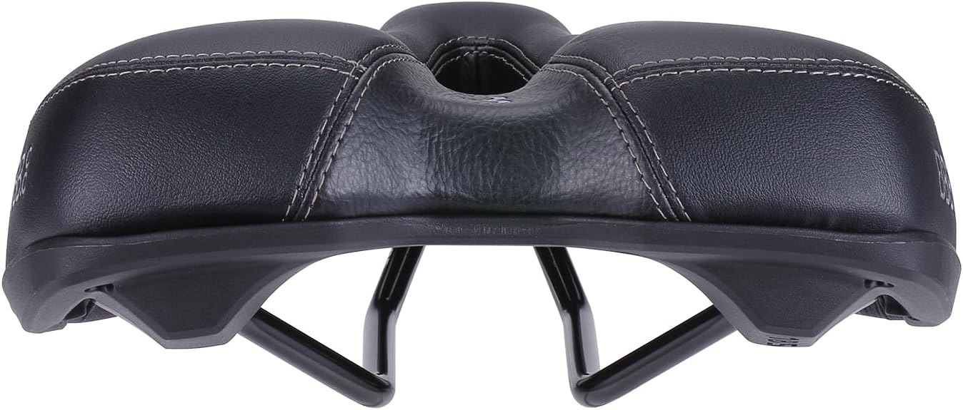 BBB Cycling SoftShape Active Bicycle Saddle I Bike Seat Unisex I Sportive Design Bike Saddle With Cut-Out I BSD-122