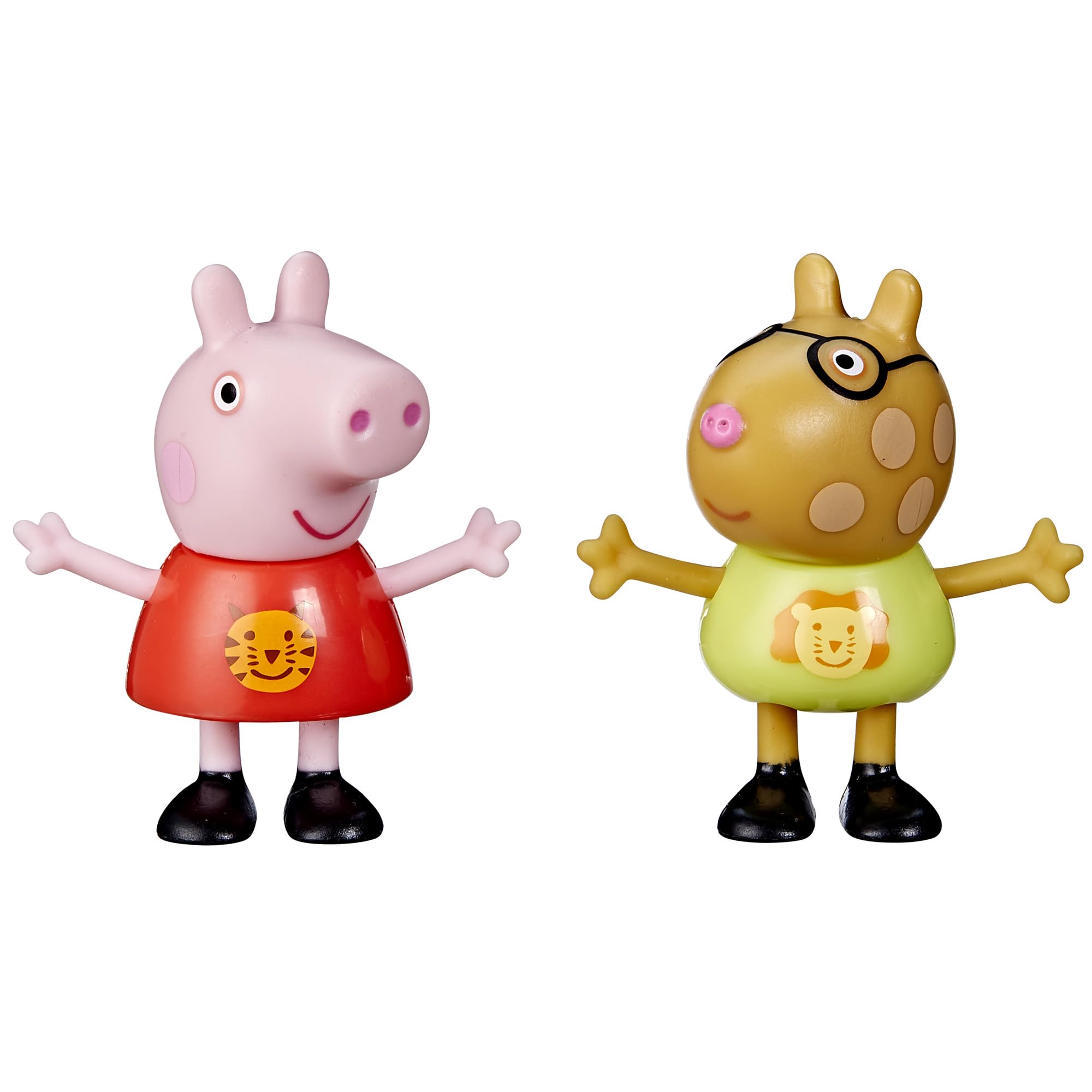 Peppa Pig Speelgoed Peppa Pig and Pedro Pony, kleuterspeelgoed, 7,6 cm, 2 stuks
