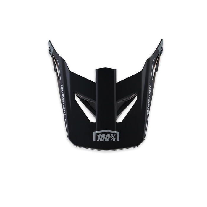 100% Status Replacement Visor Decline Grey