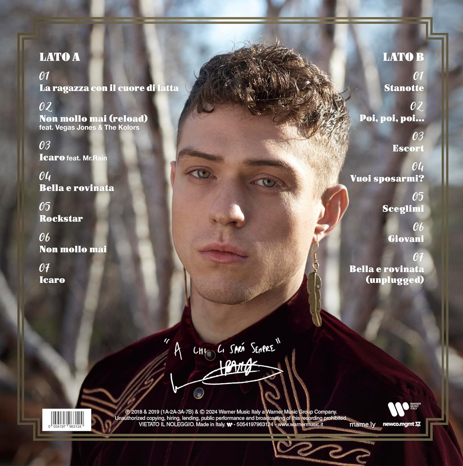 Giovani Per Sempre (Vinile Oro