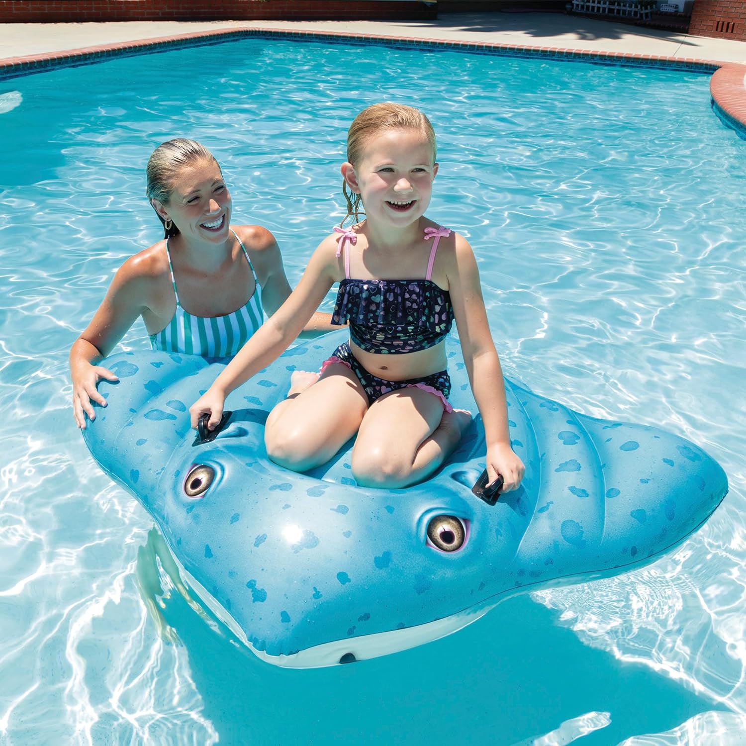 Intex Stingray Ride-On, Deflated Size: 1.85m x 1.45m (57576NP)