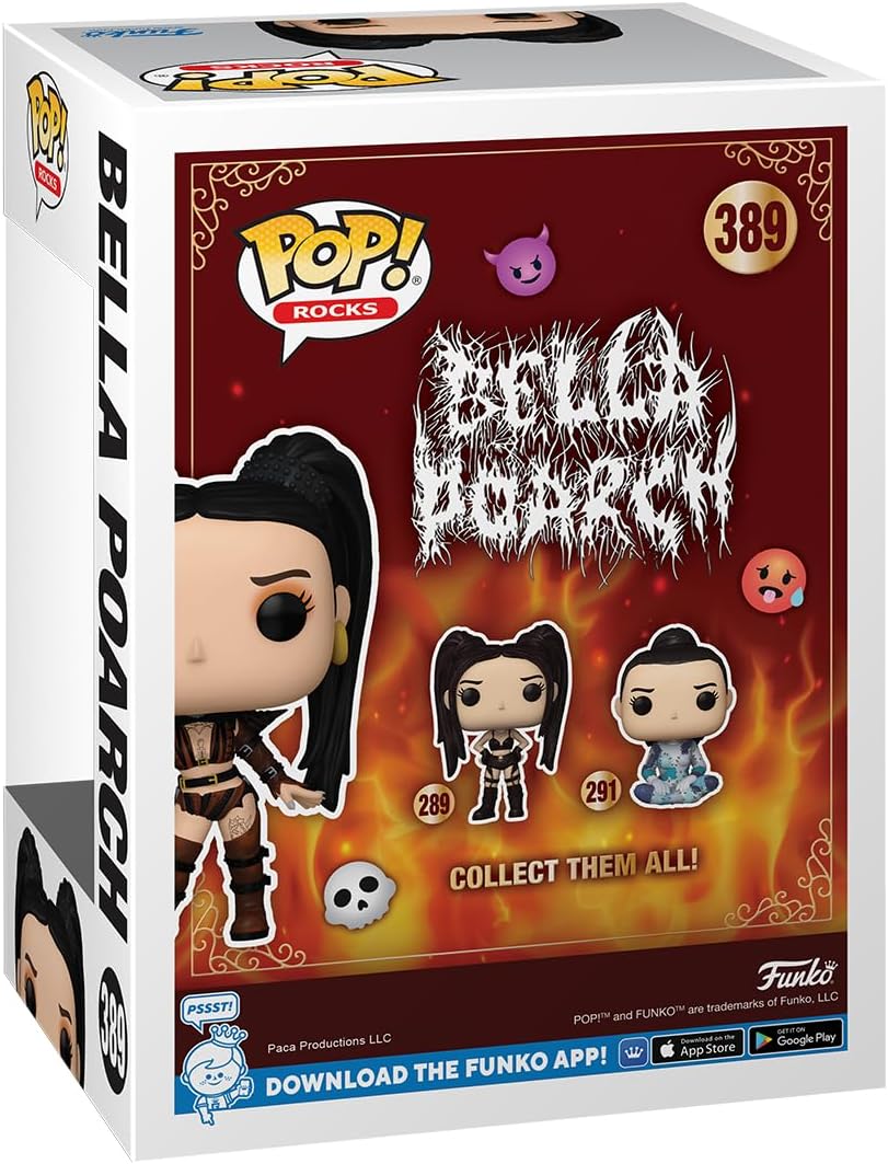 Funko POP! Rocks: Bella Poarch - (Inferno) - Collectable Vinyl Figure - Gift Idea - Official Merchandise - Toys for Kids & Adults - Music Fans - Model Figure for Collectors and Display