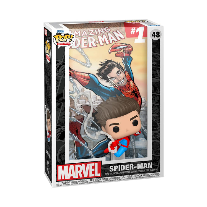 Funko Pop! Comic Cover: Marvel - the Amazing Spider-Man #1 - Spider-man - Collectable Vinyl Figure - Gift Idea - Official Merchandise - Toys for Kids & Adults - Marvel Fans