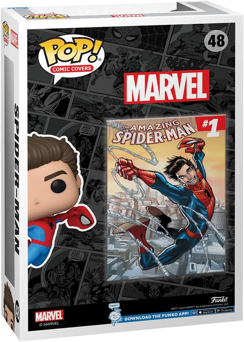 Funko Pop! Comic Cover: Marvel - the Amazing Spider-Man #1 - Spider-man - Collectable Vinyl Figure - Gift Idea - Official Merchandise - Toys for Kids & Adults - Marvel Fans