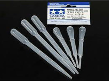 Tamiya 300087124 - Juego de pipetas (90 x 150 mm, 6 Piezas