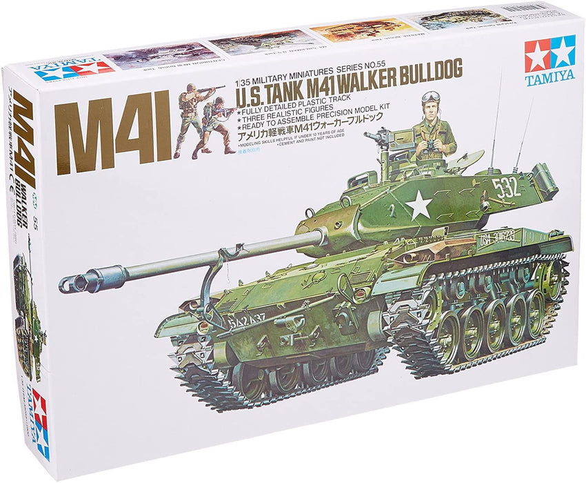 Tamiya U.S Tank M41 Walker Bulldog - 1:35 Scale Military