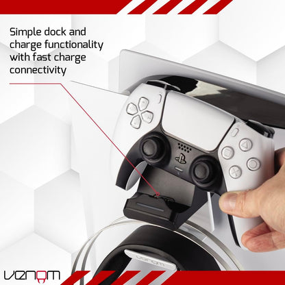 Venom PS5 Stealth Charging Dock and Headset Mount (PS5