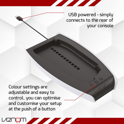 Venom LED Light-up Console Stand for PS5 Slim (PS5