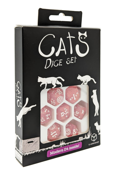 Q-Workshop QWOCAT07 Cats Dice Set: Daisy (7