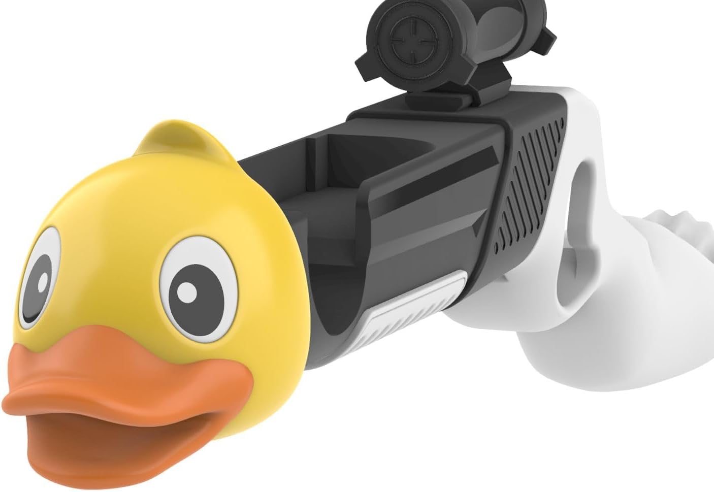 Maxx Tech Duck, Quack, Shoot! Kit for Switch - includes downloadable Switch code in box game plus a quacking themed duck rifle accessory!