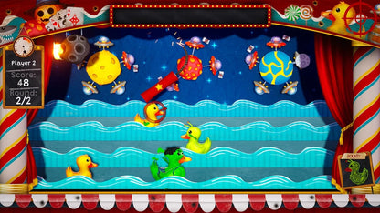 Maxx Tech Duck, Quack, Shoot! Kit for Switch - includes downloadable Switch code in box game plus a quacking themed duck rifle accessory!