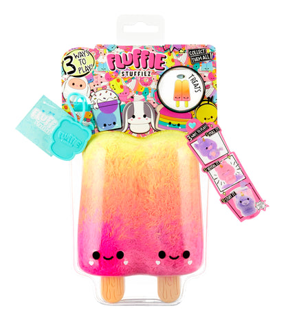 Fluffie Stuffiez Kleine Plüschfiguren zum Sammeln - Ice Pops - Überraschung beim Auspacken - Knuddelige, Flauschige DIY Plüschfiguren aus der Treats Family - Taktiler Spiel - ab 4 Jahren