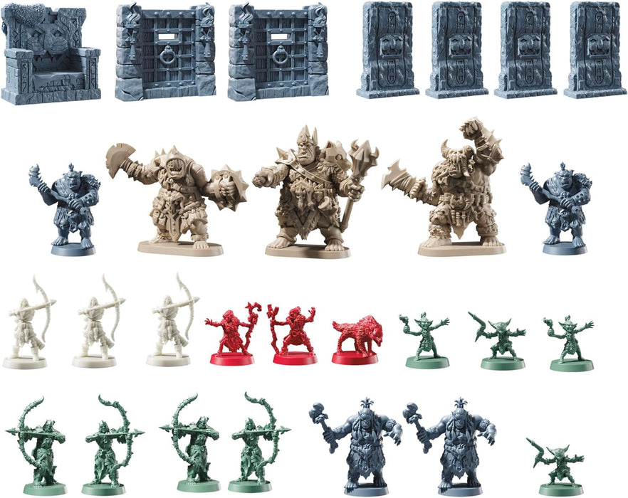 Avalon Hill Heroquest Against the Ogre Horde Quest Pack, Roleplaying Game, Requires HeroQuest Game System to Play - English Version