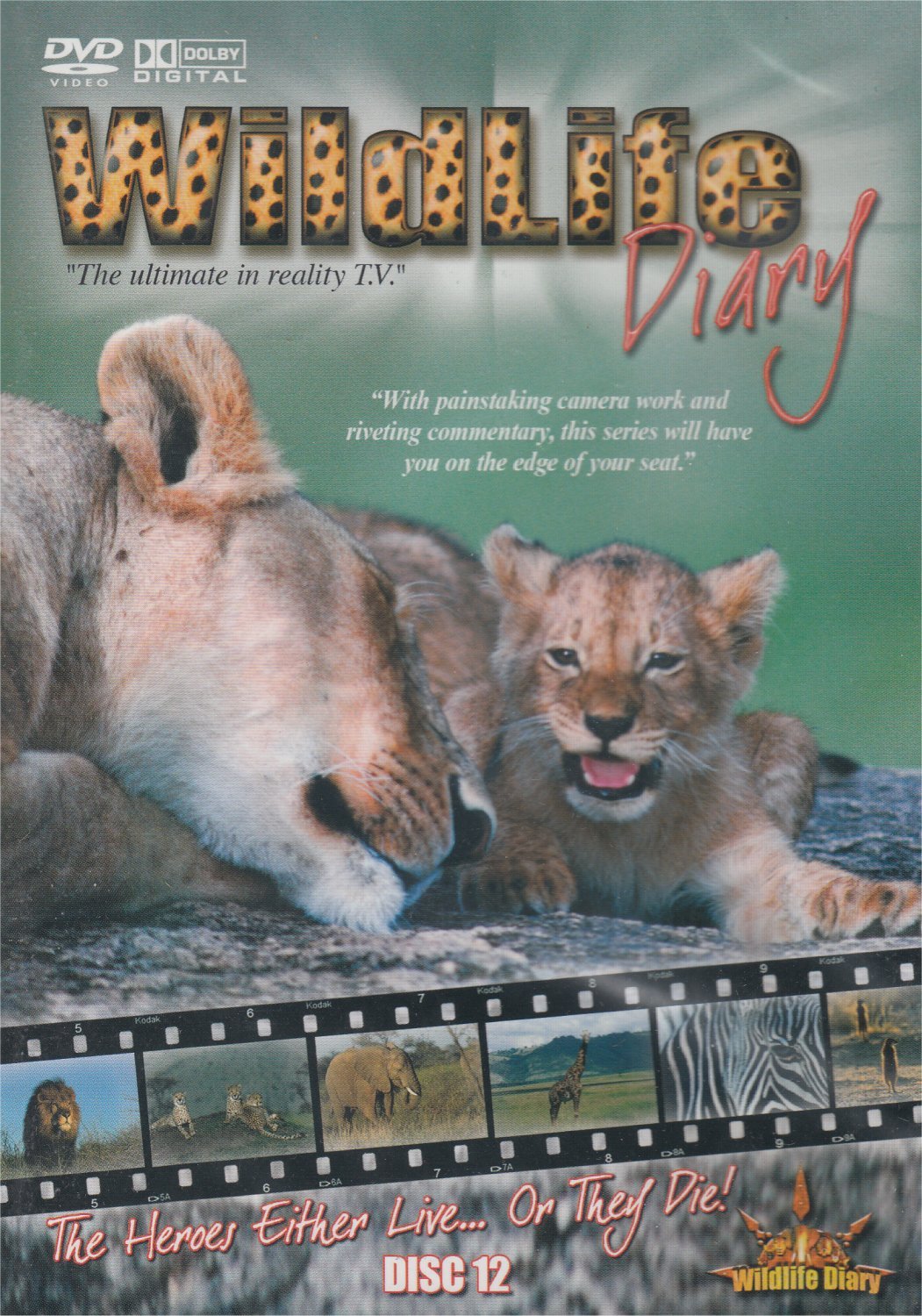 Wildlife Diary The Heroes Either Live ... Or They Die! Disc 12