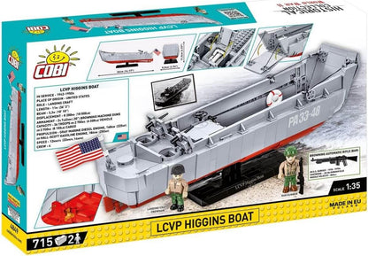 Cobi - World War II - Landing Craft Higgins Boat  715 pcs (Not For Sale In Hungary) /Toys