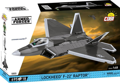 COBI Lockheed F-22 RAPTOR, Black & White