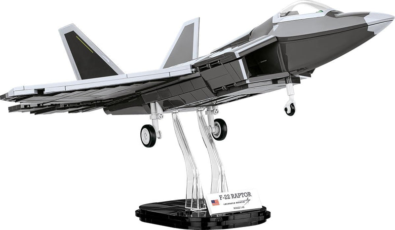 COBI Lockheed F-22 RAPTOR, Black & White