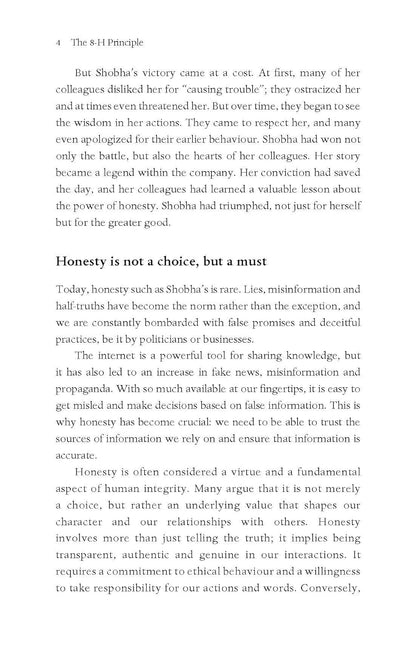 The 8-H Principle